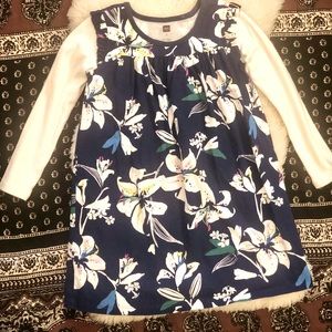 Tea (Dillard’s brand) Long Sleeved Floral Print Dress; Size 5T